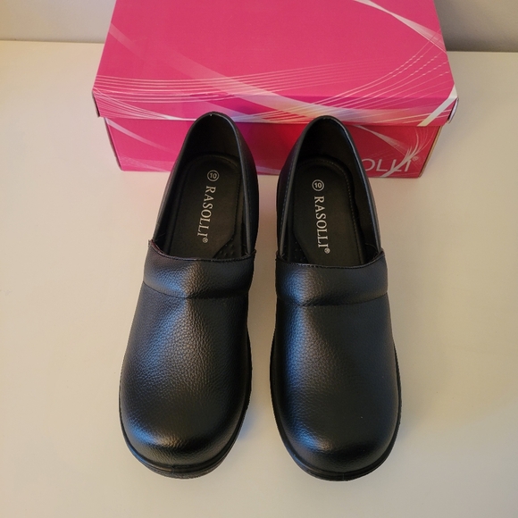 Rasolli Classic Clog Black Women's Size 10 New In Box - Picture 2 of 10